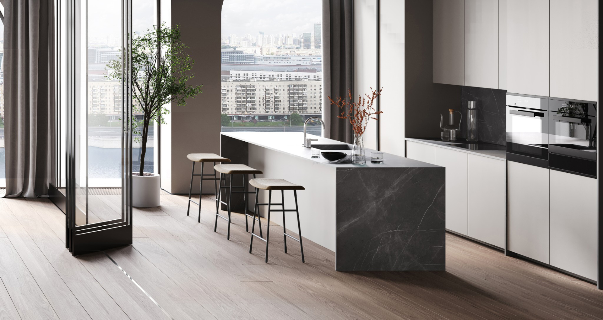 Individual solutions, perfect craftsmanship and unique kitchen design from SieMatic